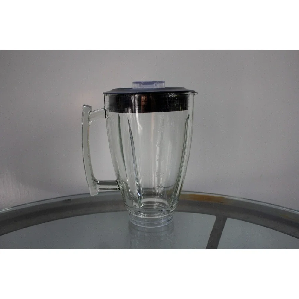 Black + Decker Glass Blender Jar Replacement Pitcher 6-Cup 1.5L
